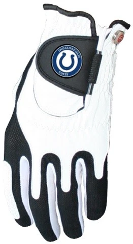 Zero Friction NFL Indianapolis Colts White Golf Glove, Left Hand Cover