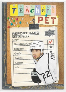 Kevin Fiala Los Angeles Kings 2023-24 Upper Deck 1 Teacher's Pet #TP-12