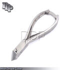 Stainless Steel Ingrown Toe Nail Clipper Cutter Moon Shape Pedicure Tool