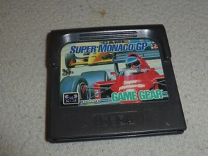 CARTUCHO DE VIDEOJUEGO SEGA GAMEGEAR SUPER MONACO GP SOLO ENGRANAJE - Imagen 1 de 2