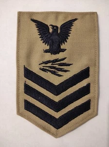 US Navy Petty Officer 1st class Info Systems Technician insignia patch badge - Imagen 1 de 2