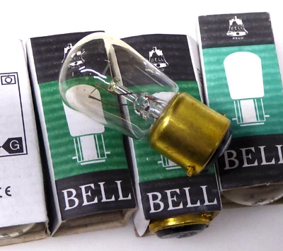 Bell 25W 240V B22 Bayonet 28mm Clear Dimmable Incandescent Pygmy Warm White x 4 - Image 1 of 4