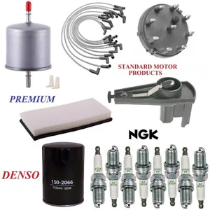 Tune Up Kit Filters Plugs For FORD E-150 ECONOLINE CLUB WAGON 5.0L;W/ EEC 90-91 - Picture 1 of 1