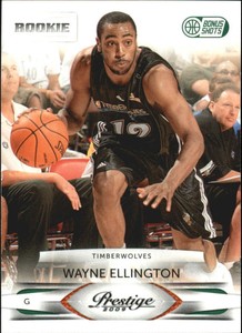 2009-10 Prestige Bonus Shots Green Basketball Card #228 Wayne Ellington/25