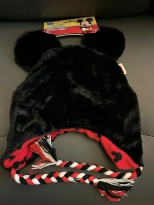 New with Tags NWT Disney Mickey Mouse Peruvian Beanie Laplander Hat - Image 1 of 2