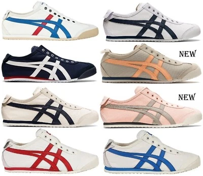 SCARPE ASICS ONITSUKA TIGER MEXICO 66 SLIPON SLIP ON  D3K0N UOMO DONNA NO LACCI  - Immagine 1 di 2