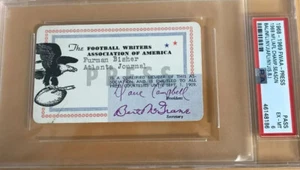 1968-69 Biglietto NFL PSA Pass New York Jets SB Champs/MVP Namath MVP/Alworth⚾️ - Foto 1 di 4