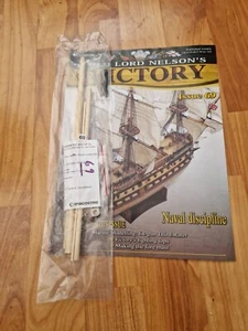 1/84 DEAGOSTINI BUILD LORD NELSON'S HMS VICTORY MODEL SHIP ISSUE 69 INC PART - Picture 1 of 2