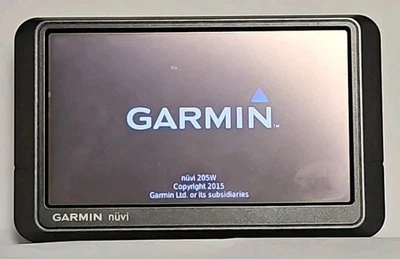 Garmin Nuvi 205W 4.3 Inch Portable GPS Navigation, For Parts Or Repair - Image 1 of 4