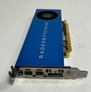 AMD Radeon Pro WX 3100 4GB GDDR5 DisplayPort Graphics Video Card L08434-001 - Picture 1 of 3