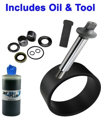 SeaDoo Jet Pump Rebuild Kit Wear Ring Shaft Oil & Tool MANY HX SP SPX GTI GS GSI - Image 1 of 4