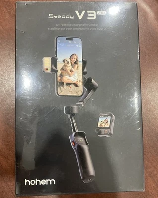 Hohem iSteady V3 Ultra Gimbal Stabilizer for iPhone 3-Axis Gimbal AI Trackering - Image 1 of 3