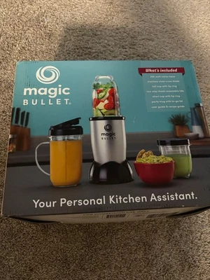 Juego de licuadora Magic Bullet 11 piezas | Batidora personal | 250 vatios compacta M Foto 1 de 2