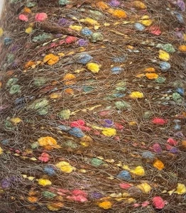 Job lot knitting crochet yarn wool cone Luxury MOHAIR Slub Blend 4ply 8147 - Picture 1 of 4