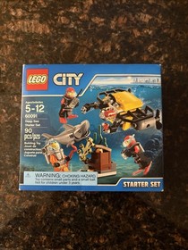 LEGO City: Deep Sea Starter Set (60091) 100% Complete W/ Instructions & Box