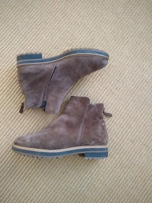 Paul Green Boots Stiefelette Stiefel 39 beige Wildleder sportlich elegant bequem - Bild 1 von 3