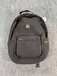 Alo Yoga Stow Backpack Black/Silver One Size Travel Gym Bag Work Daypack NWT - Picture 1 of 5