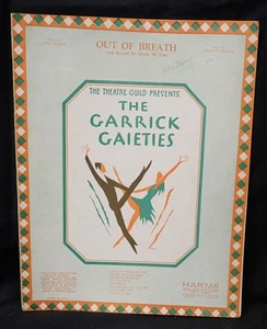 Out of Breath - John Mercer & Everett Miller - Partituras 1930 - Imagen 1 de 3