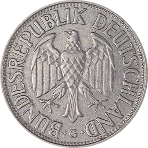 Germany: Federal Republic 1963 G Mark KM#110 Great Deals From The Executive Coin - Picture 1 of 2
