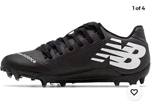 Botines bajos de lacrosse New Balance Burn X para mujer WBURNXLB negros/grises/blancos talla 9,5 - Imagen 1 de 13