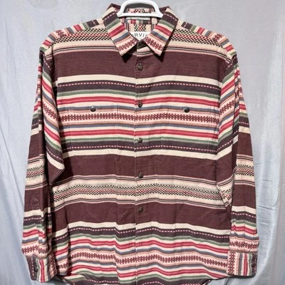Orvis Men's Vintage Western Blanket Shirt Cotton, Aztec Southwest Size Large - Image 1 of 4