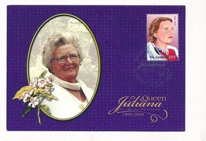 D434065 Gambia Maximum Card Royalty Queen Juliana - Picture 1 of 1