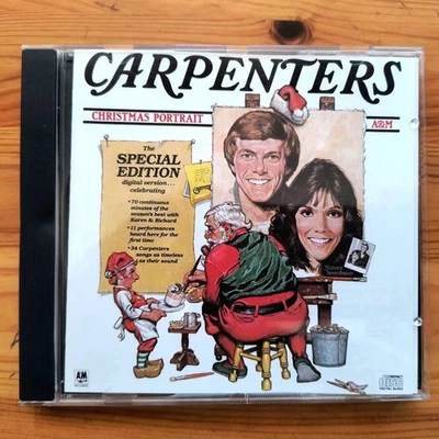 CARPENTERS / CHRISTMAS PORTRAIT / A&M CD 5173 DIDX 186 / 1984 REISSUE CD ALBUM Foto 1 de 4