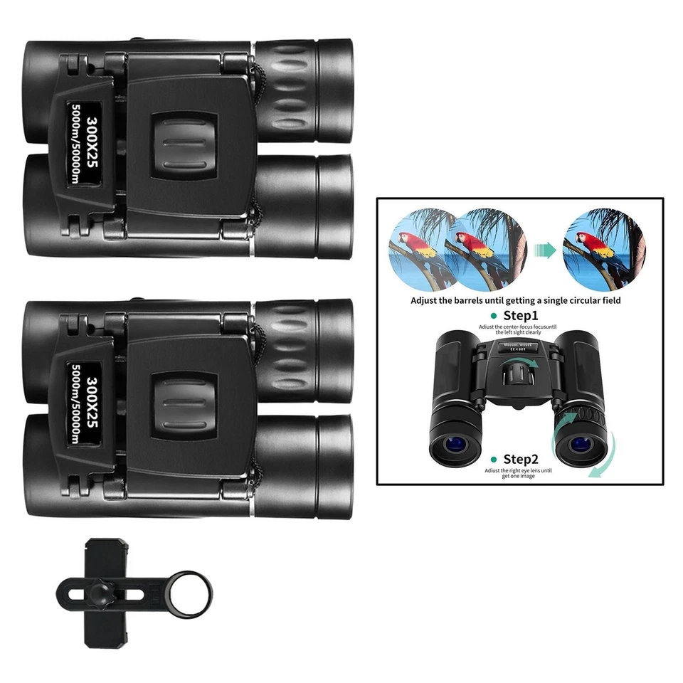 High Telescope Telescope Waterproof Blue Film Eyepiece Camping Hiking Compact - Image 1 of 1