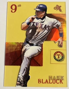 2003 Fleer EX HANK BLALOCK Texas Rangers Essential Credentials Future 11/34 - Picture 1 of 2