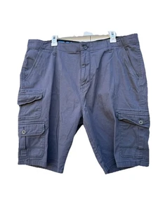 Iron Flex Cargo Men’s Summer Shorts Size 40 Cargo Pockets Gray Classic - Picture 1 of 12