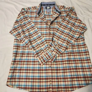  WRANGLER 20X Herren Hemd Langarm Button Down kariert Western Gr. XXL Cowboy - Bild 1 von 6