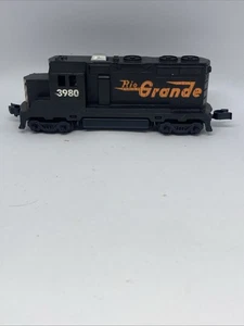 Mattel Hot Wheels Rio Grande Railroad Train Gp40 Locomotive Vintage 1983 - Picture 1 of 14