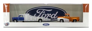 M2 Machines 1969 Ford F-350 & 1956 Ford F-100 Auto Haulers R67 1:64 - Bild 1 von 2