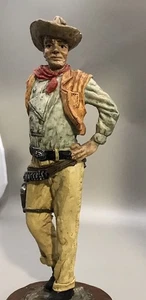 Resin Cowboy Likeness To John “Duke” Wayne - Picture 1 of 11