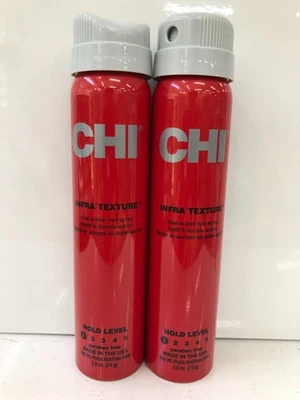 CHI Infra Texture Lightweight Hair Spray -Travel Size 2.6oz- 2pc Bundle - Image 1 of 2