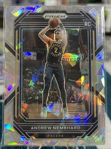 Baloncesto Panini Prizm 2022-23 Andrew Nembhard RC Ice Prizm #227 Pacers - Imagen 1 de 2