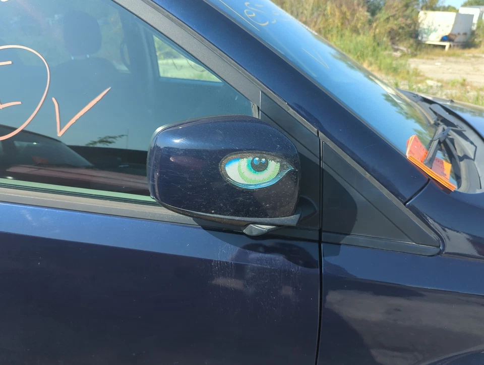 2011 Dodge Grand Caravan Passenger Right Side View Power Door Mirror DYRMM - Image 1 of 4