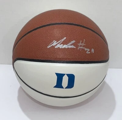 AJ GRIFFIN SIGNED BASKETBALL DUKE BLUE DEVILS NBA STAR AUTOGRAPHED  A.J. PSA COA - Image 1 of 2