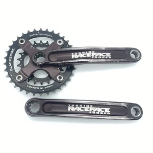 Raceface Turbine Forged ISIS Crankset 175mm Long 104bcd Blackspire 34t Chainring - Picture 1 of 12