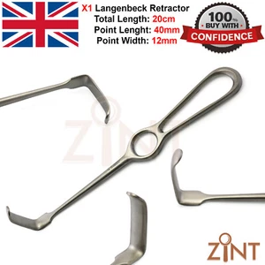 chirurgici Langenbeck divaricatore Flap Guancia ritiro divaricatori Laboratorio - Imagen 1 de 3