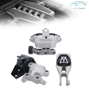 3PCS Engine Motor & Trans Mount Set For 2017 2018 Chevy Trax L4 1.8L Auto Trans - Bild 1 von 14