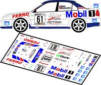 DECALS 1//24 REF 0046 MITSUBISHI LANCER HECKTERS BOUCLES DE SPA 1997 RALLYE RALLY