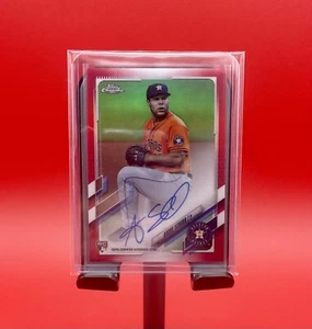 2021 TOPPS CHROME TRUE RED REFRACTOR ANDRE SCRUBB ROOKIE AUTO 1/5 #RA-AS RC 1ST - Picture 1 of 2