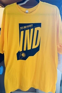 Indiana Pacers 2024 NBA Playoffs Shirt XL Neu ohne Etikett Original aus Runde 1 Spiel #6 - Bild 1 von 3