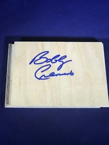 Coach Bobby Cremins handsignierte BODENFLIESE - Bild 1 von 2