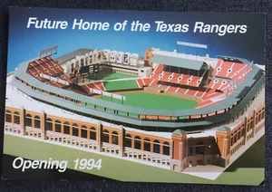 Ballpark At Arlington (MLB Texas Rangers) baseball postcard - Picture 1 of 1