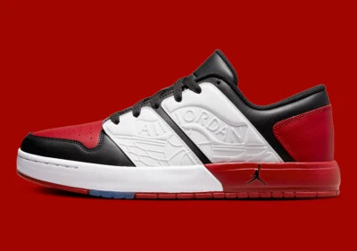 Nike Air Jordan Nu ретро 1 низкие Chicago Varsity красные черные выведенные Nby DV5141-601 мужские - Изображение 1 из 4