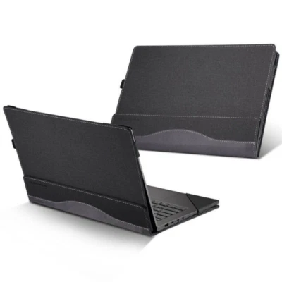 Luxury PU leather Protective Case Cover For HP Envy X360 15-bp/cn/dr/ds Laptop - Image 1 of 4