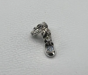 NEW Authentic Pandora Disney Cinderella Glass Slipper and Mice Dangle Charm - Picture 1 of 15