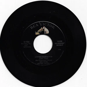 BOB JAXON come on down / bank frank U.S. RCA 45rpm 47-7006_1957 teen rocker EXC - Picture 1 of 2